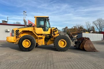 ładowarka kołowa 21t, 2x łyżka, waga, klima, kamera, radio