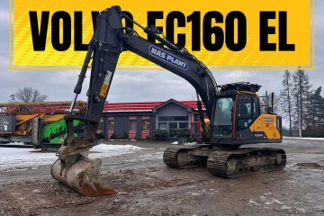 gąsienicowa koparka gąsienicowa, 19t, łyżka, klima, szybkozłącze