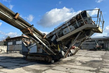 przesiewacz na mokro, 2 pokłady, 3 frakcje, 25 ton, Cat