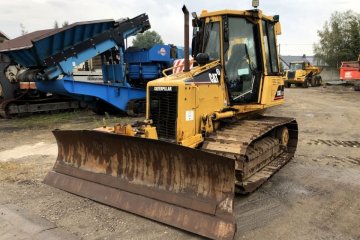 spychacz spycharka gąsienicowa, lemiesz 6 poz, kamera, bdb stan